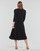 Clothing Women Long Dresses Lauren Ralph Lauren CARLYNA 3/4 SLEEVE Black