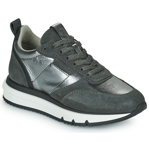 fortov afspejle efter skole Tamaris 23721-923 Black / Silver - Free delivery | Spartoo NET ! - Shoes  Low top trainers Women USD/$88.00