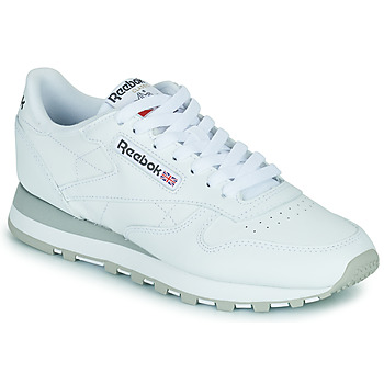 Shoes Low top trainers Reebok Classic CLASSIC LEATHER White / Grey