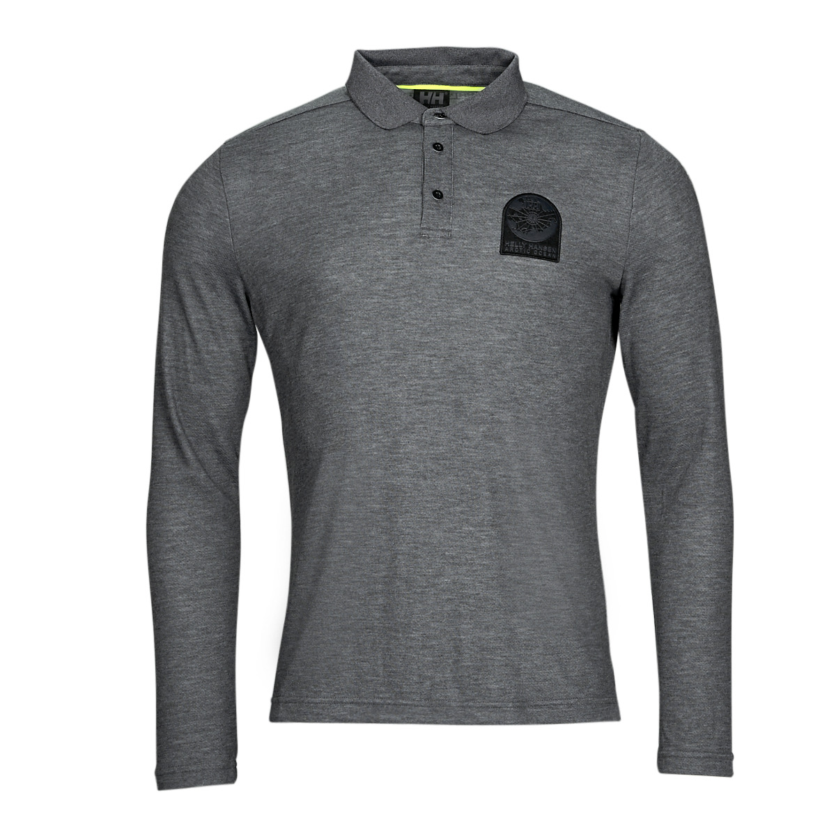 Clothing Men long-sleeved polo shirts Helly Hansen SKAGERRAK QUICKDRY RUGGER Anthracite