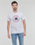 Clothing Men short-sleeved t-shirts Converse GO-TO CHUCK TAYLOR CLASSIC PATCH TEE White