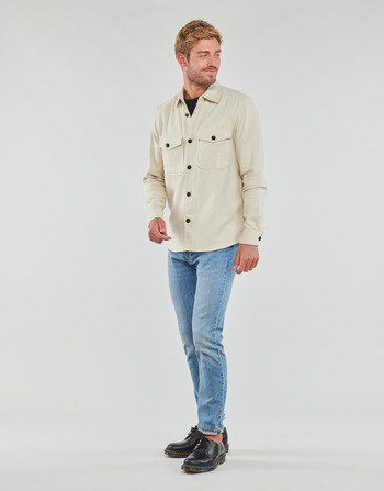 Only & Sons  ONSMILO LS SOLID OVERSHIRT NOOS Cream