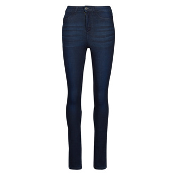 material Women Skinny jeans Noisy May NMCALLIE V1241DB Blue / Dark
