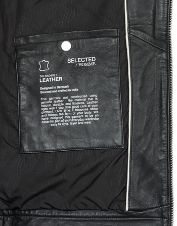 Selected SLHARCHIVE CLASSIC LEATHER Black