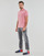 Clothing Men short-sleeved polo shirts Polo Ralph Lauren K223SC52C-SSKCSLIMM1-SHORT SLEEVE-KNIT Red / Mottled