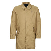 material Men coats Polo Ralph Lauren O223SC02-WALKING COAT-LINED-WINDBREAKER Beige / Luxury / Tan