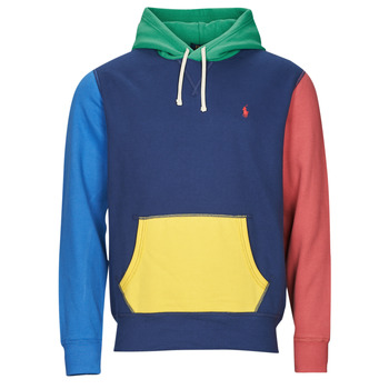 Clothing Men sweaters Polo Ralph Lauren K223SC25-LSPOHOODM17-LONG SLEEVE-SWEATSHIRT Multicolour