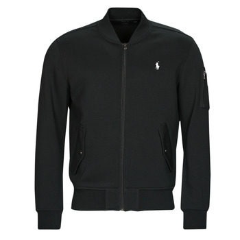 material Men sweaters Polo Ralph Lauren K224SC93-LSBOMBERM25-LONG SLEEVE-SWEATSHIRT Black /  black