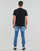 Clothing Men short-sleeved t-shirts Polo Ralph Lauren G224SC16-SSCNCMSLM1-SHORT SLEEVE-T-SHIRT Black /  black