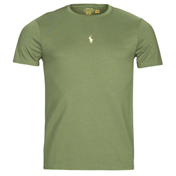 Clothing Men short-sleeved t-shirts Polo Ralph Lauren G224SC16-SSCNCMSLM1-SHORT SLEEVE-T-SHIRT Kaki / Army / Olive / Kaki