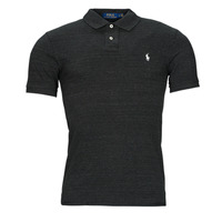 material Men short-sleeved polo shirts Polo Ralph Lauren KSC01F-SSKCSLM1-SHORT SLEEVE-KNIT Black / Mottled /  black / Marl / Heather