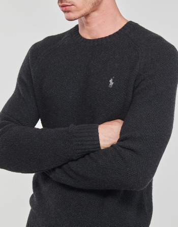 Polo Ralph Lauren S224SC06-LS SADDLE CN-LONG SLEEVE-PULLOVER Grey / Anthracite