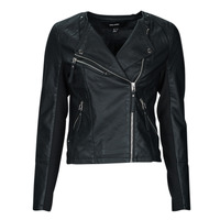 Clothing Women Leather jackets / Imitation le Vero Moda VMRIAFAVO Black