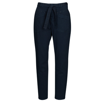Clothing Women 5-pocket trousers One Step LE BILLY Marine