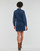 Clothing Women Short Dresses Pieces PCPERRY L/S DENIM DRESS-VI Blue / Dark