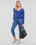 Clothing Women jumpers Pieces PCELLEN LS V-NECK KNIT Blue