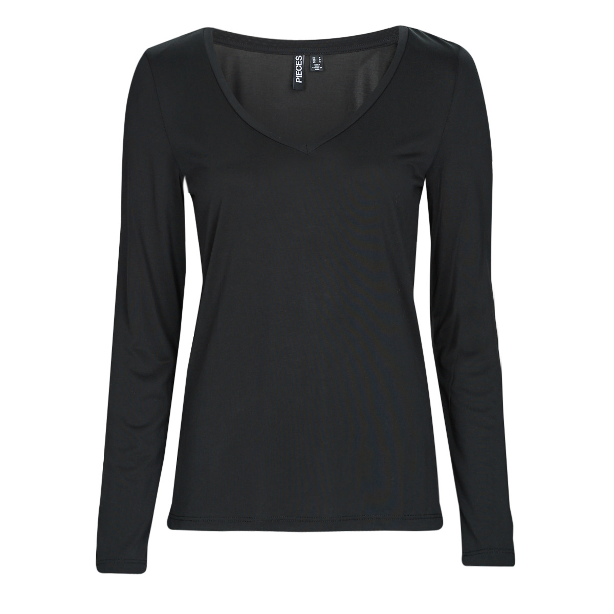 delivery NET LS Spartoo NEW NOOS shirts ! TOP - Pieces Black sleeved Women Long BC - PCKAMALA Free | Clothing