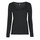 Clothing Women Long sleeved shirts Pieces PCKAMALA NEW LS TOP NOOS BC Black