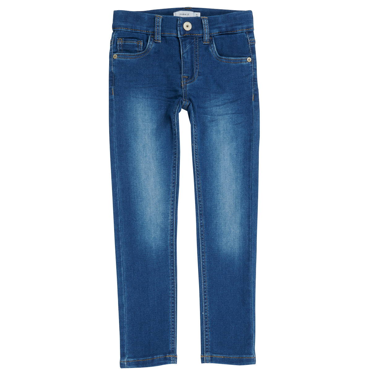 Name it NKMTHEO Blue - Free delivery | Spartoo NET ! - Clothing slim jeans  Child