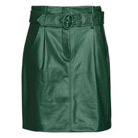 Clothing Women Skirts Vila VICHOOSY HW COATED SKIRT Green