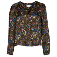 Clothing Women Shirts Vila VISURINA V-NECK L/S TOP/ Multicolour
