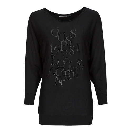 Clothing Women jumpers Guess CAROLE Black