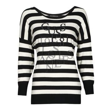 material Women jumpers Guess CAROLE Black / White