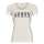 Clothing Women short-sleeved t-shirts Guess FANNY SS Beige
