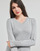 Clothing Women jumpers Guess GENA VN LS SWTR Grey
