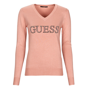 Clothing Women jumpers Guess ANNE Pink