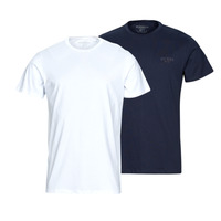 material Men short-sleeved t-shirts Guess STILLMAN CN SS X2 Marine / White