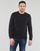Clothing Men sweaters Guess BEAU CN FLEECE Black
