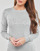 Clothing Women jumpers Guess LILIANE RN LS Grey