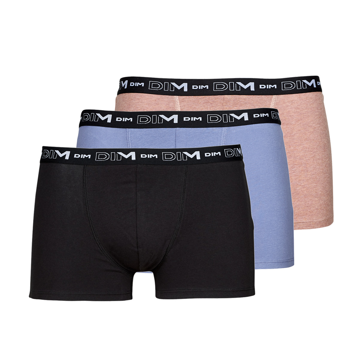 Underwear Men Boxer shorts DIM BOXER X3 Black / Blue / Beige