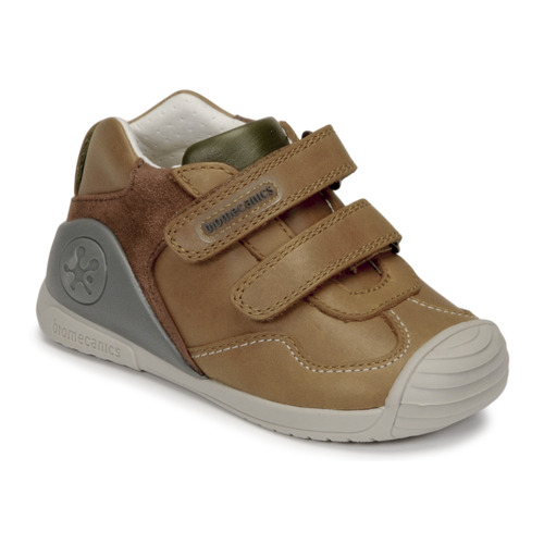 Shoes Boy Low top trainers Biomecanics BIOGATEO CASUAL Brown