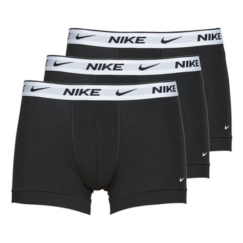 Underwear Men Boxer shorts Nike EDAY COTTON STRETCH X3 Black / Black / Black