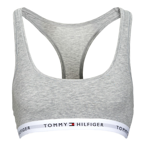 Tommy Hilfiger UNLINED BRALETTE Grey - Free delivery  Spartoo NET ! -  Underwear Sports bras Women USD/$28.80