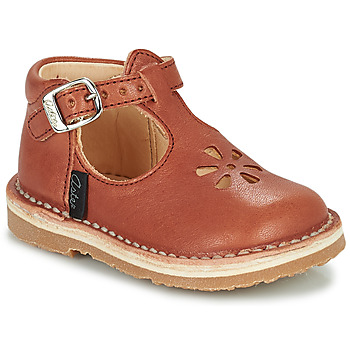 Shoes Children Sandals Aster BIMBO-2 Red / Terracotta