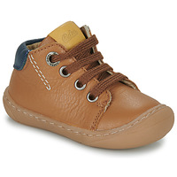 Shoes Boy Mid boots Aster CHYOSO Camel