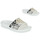 Shoes Women Sliders Crocs CLASSIC CROCS BANDANA SLIDE White / Black / Beige