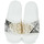 Shoes Women Sliders Crocs CLASSIC CROCS BANDANA SLIDE White / Black / Beige