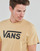 Clothing Men Long sleeved shirts Vans VANS CLASSIC Taos / Taupe-black