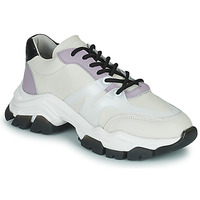 Shoes Women Low top trainers Bronx TAYKE-OVER White / Lilac