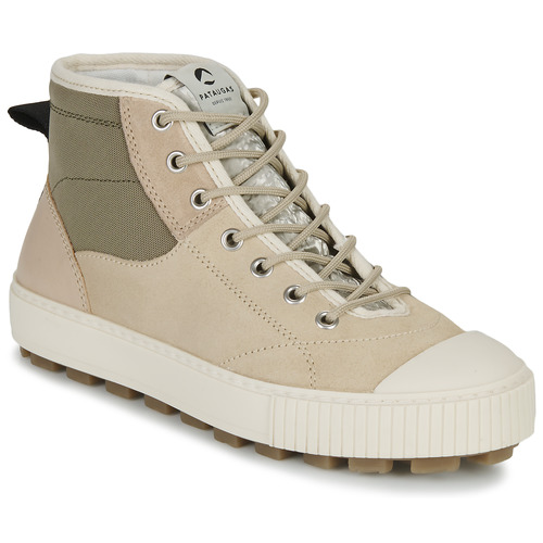 Shoes Women High top trainers Pataugas ARAN MID HICKING Pink / Beige