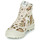Shoes Women High top trainers Pataugas AUTHENTIQUE MID FLORAL Beige