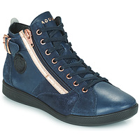Shoes Women High top trainers Pataugas PALME MIX Marine