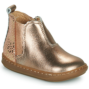Shoes Girl Mid boots Shoo Pom BOUBA JODZIP Gold