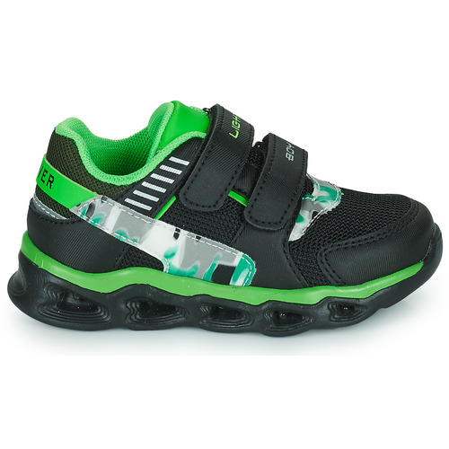 Shoes Boy Low top trainers Chicco CAVIT Black / Green NG7946
