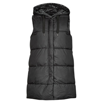 material Women Duffel coats Only ONLNEWASTA PUFFER WAISTCOAT CC OTW Black