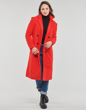 Clothing Women coats Only ONLPIPER  COAT CC OTW Red